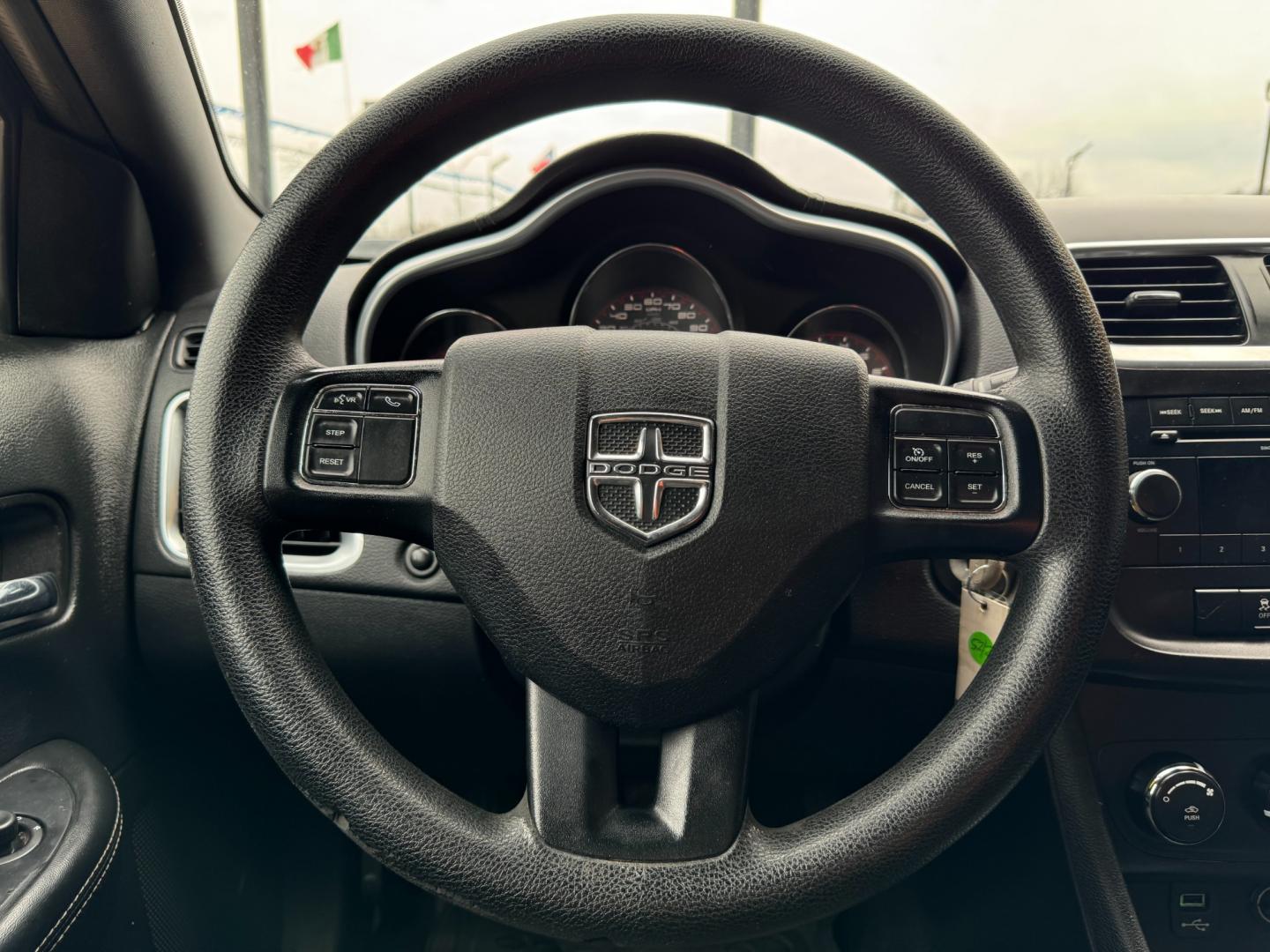 2014 BLACK DODGE AVENGER SE (1C3CDZAB6EN) , located at 5900 E. Lancaster Ave., Fort Worth, TX, 76112, (817) 457-5456, 0.000000, 0.000000 - Photo#16